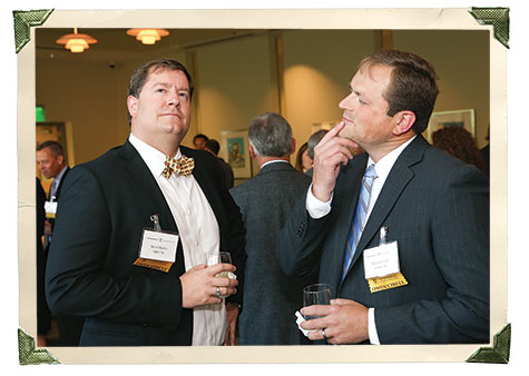 David Bartley, MBA'06, and Marshall Leslie, EMBA'10